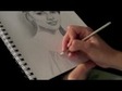 Selena Gomez Portrait Drawing